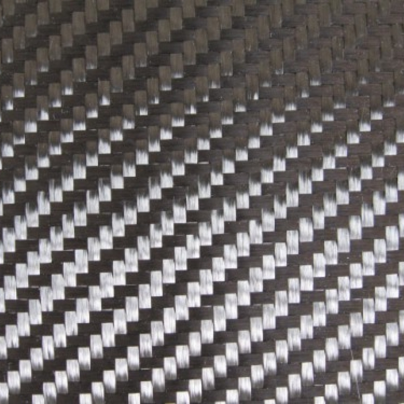 Углеродная ткань CW80, 80 г/м², 1К, Twill 2x2, 100 см