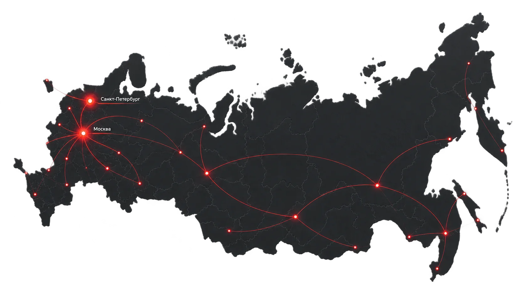 Карта складов Carbon Studio и география доставки по России
